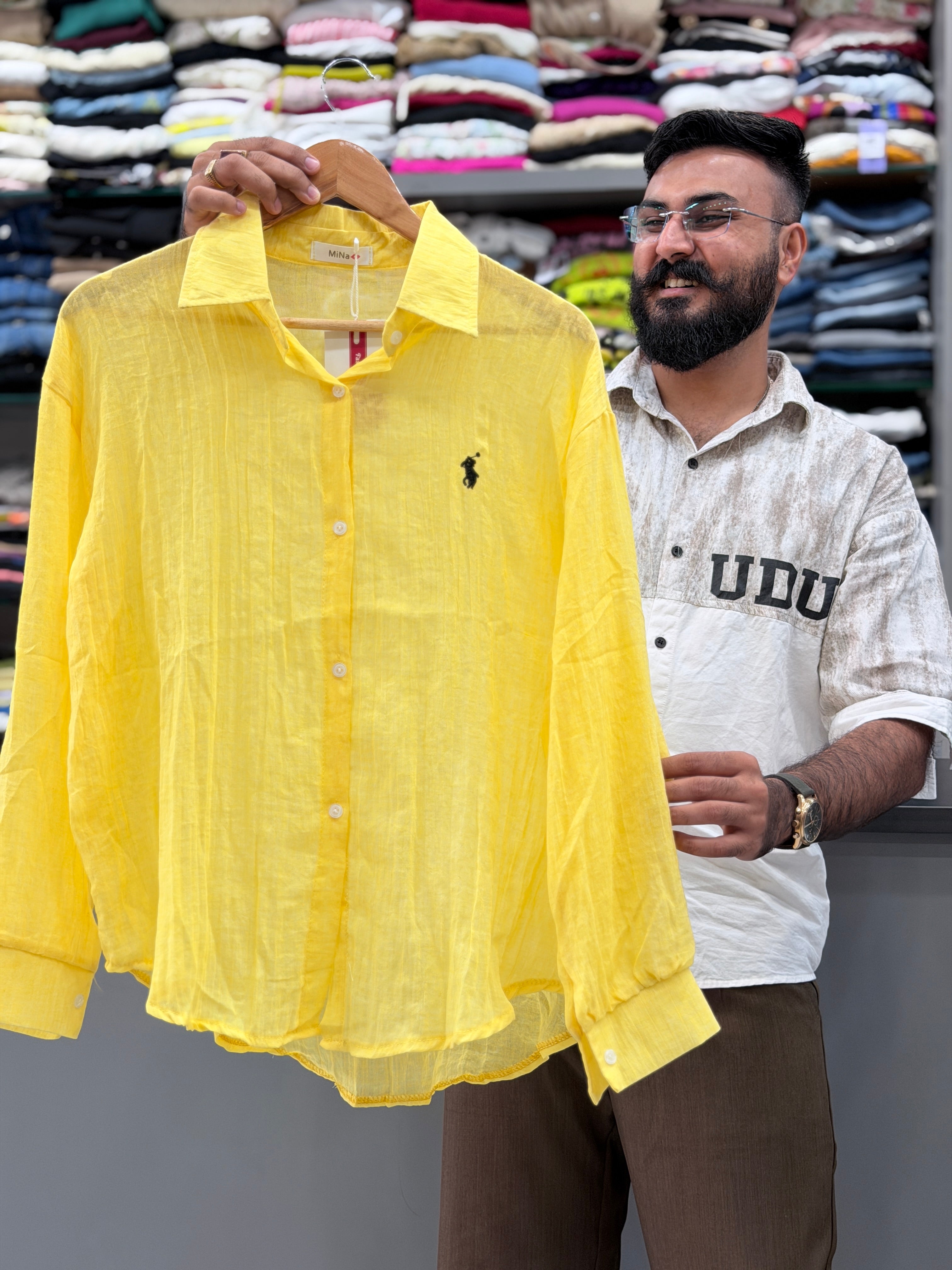 Import Linen Shirt