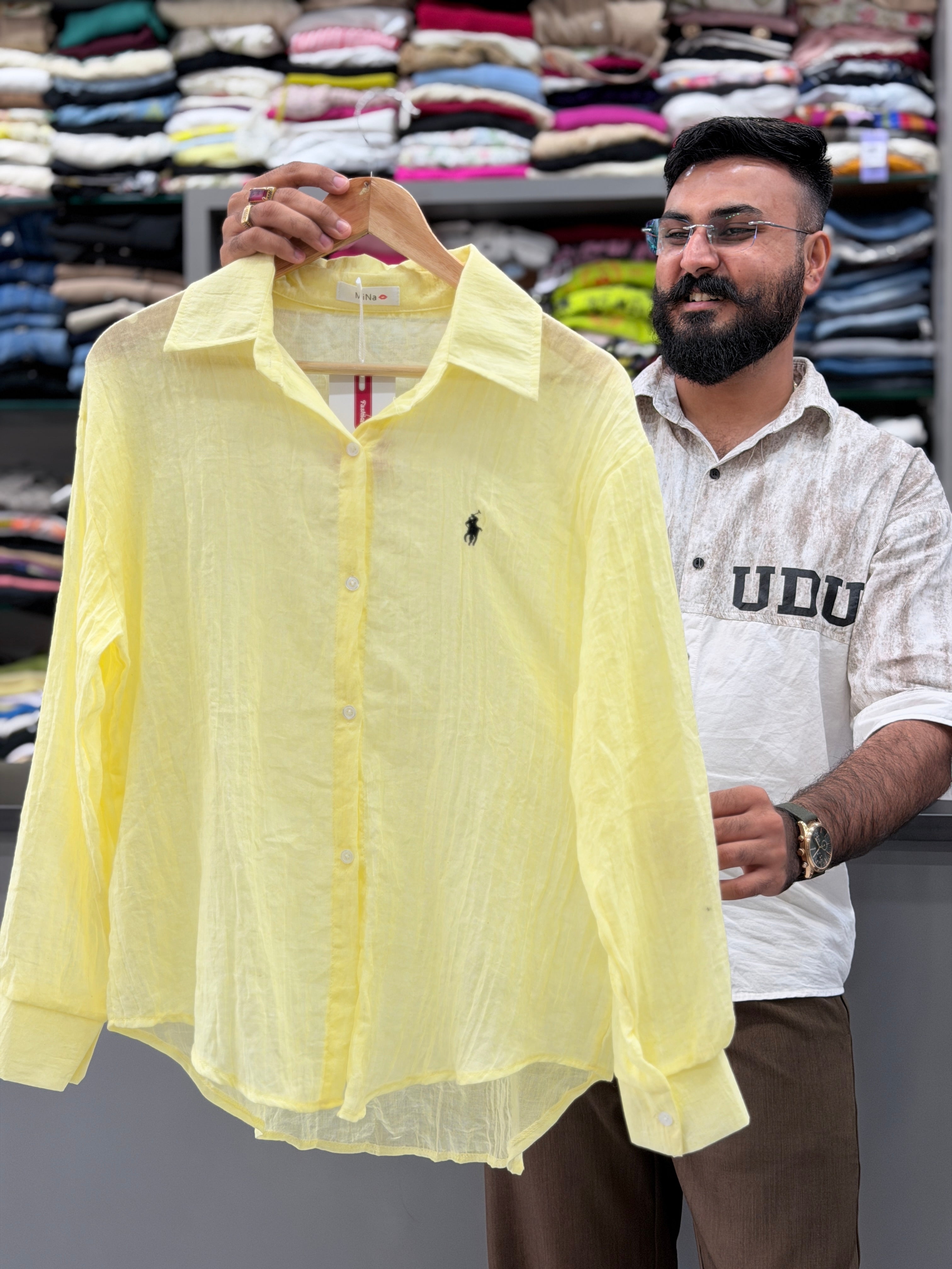 Import Linen Shirt