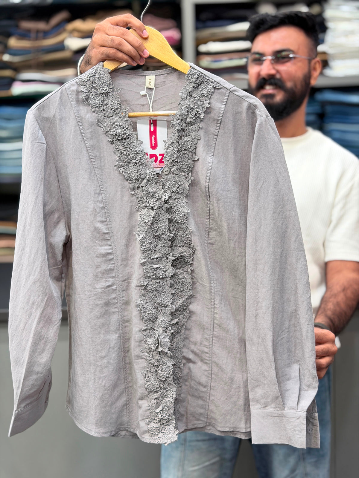 Linen Full-sleeve Fancy Shirts