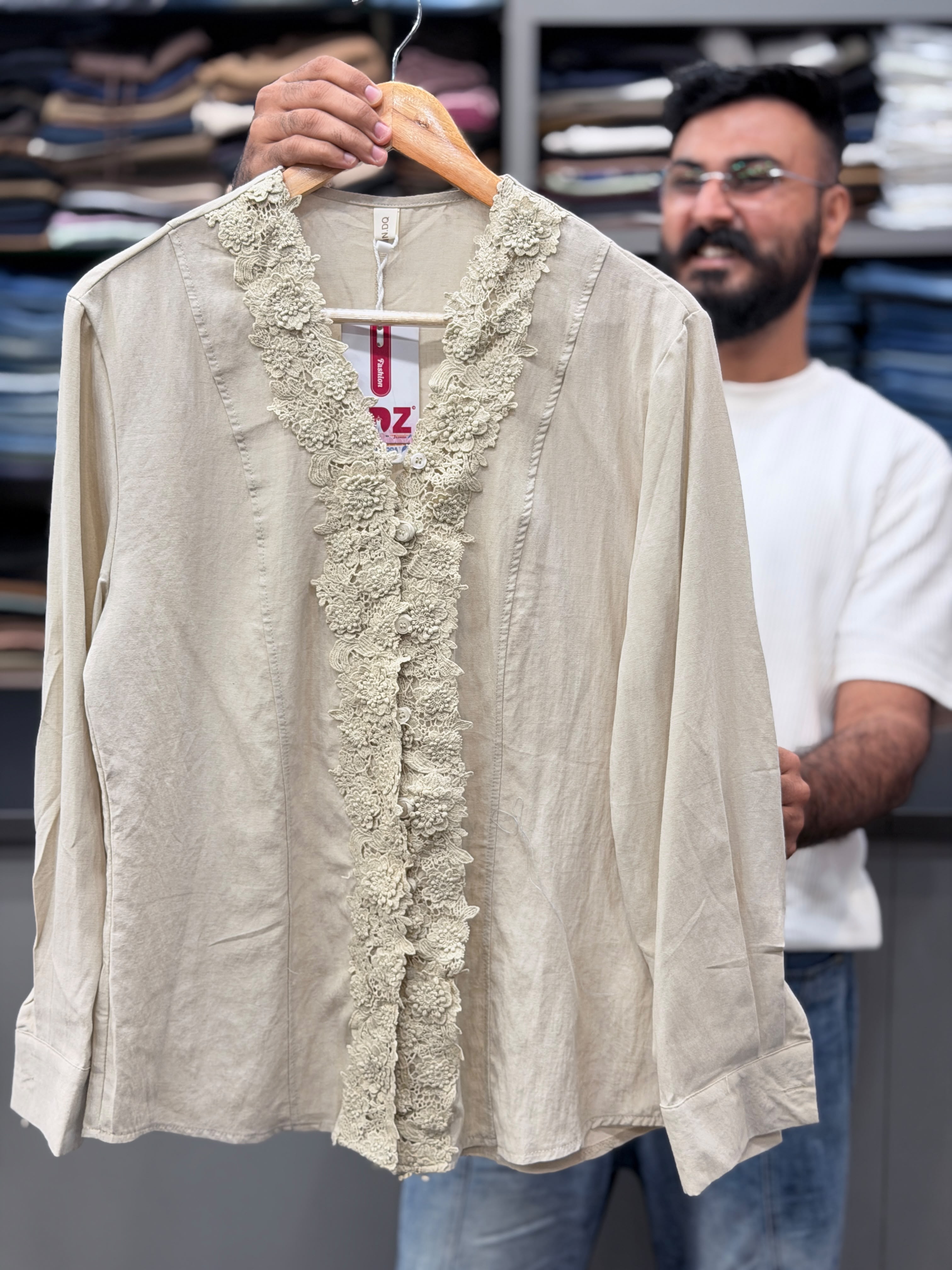 Linen Full-sleeve Fancy Shirts