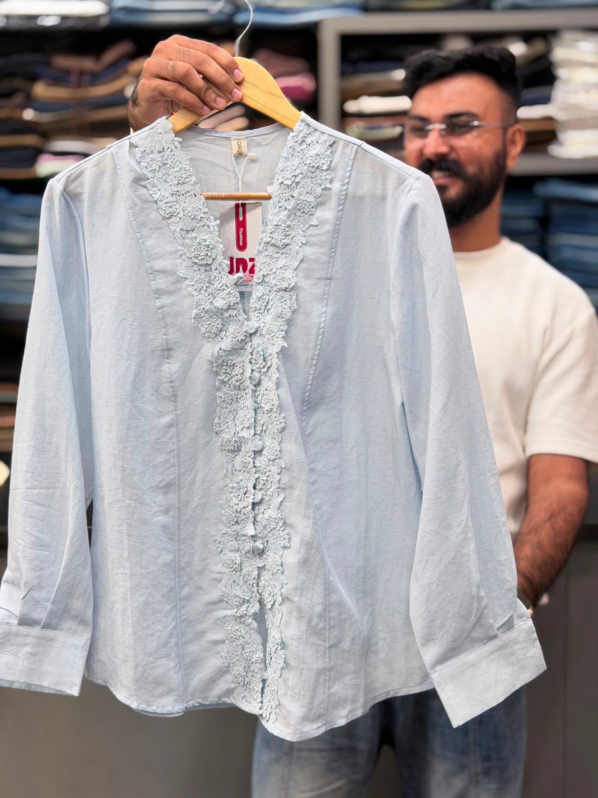 Linen Full-sleeve Fancy Shirts